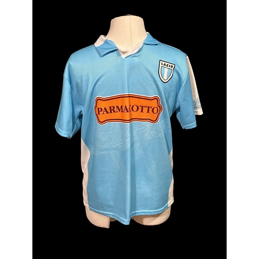 SS Lazio Roma 2003/04 2004 Parmacotto Jersey Corradi #9 Size Small EUC